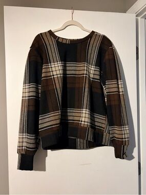 Alpine Design Plaid sweatshirt